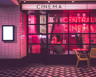 Kino-Eingang