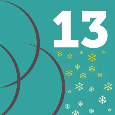 Grafik Adventskalendertürchen 13