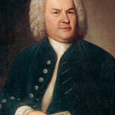 Portrait von Johann Sebastian Bach von Elias Gottlob Haussmann