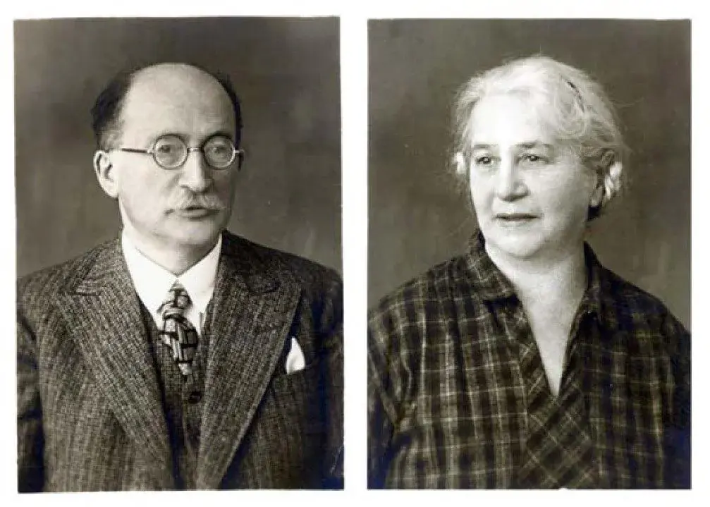 Dr. Alfred und Margarete Salomon 1937