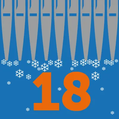 Grafik Adventskalendertürchen 18