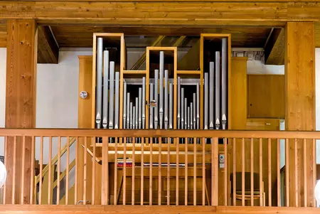 Die Orgel in der Dorfkirche Lankwitz